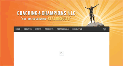 Desktop Screenshot of coaching4champions.com